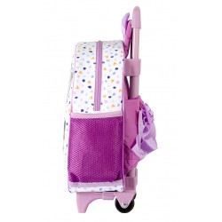 Mochila de Guardería Minnie Confetti con Ruedas Perona 58446 | Perona Bags