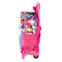 Mochila de Guardería Princesas Disney Enchanted con Ruedas Perona 58454 | Perona Bags
