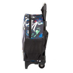 Mochila de Guardería Spiderman Venom con Ruedas Perona 58502 | Perona Bags
