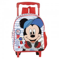 Mochila con Ruedas Guardería Mickey Best Perona 58431