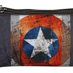 Portatodo Triple Capitán América Heritage Perona 58783 | Perona Bags