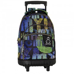 Mochila con Ruedas Compacta Campro Print Perona 58789 | Perona Bags