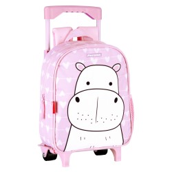 Mochila Guarderia con Ruedas Hippo Perona 58890