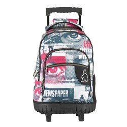 Mochila Junior Portaordenador con Ruedas Compact Campro Indiana Perona 58849